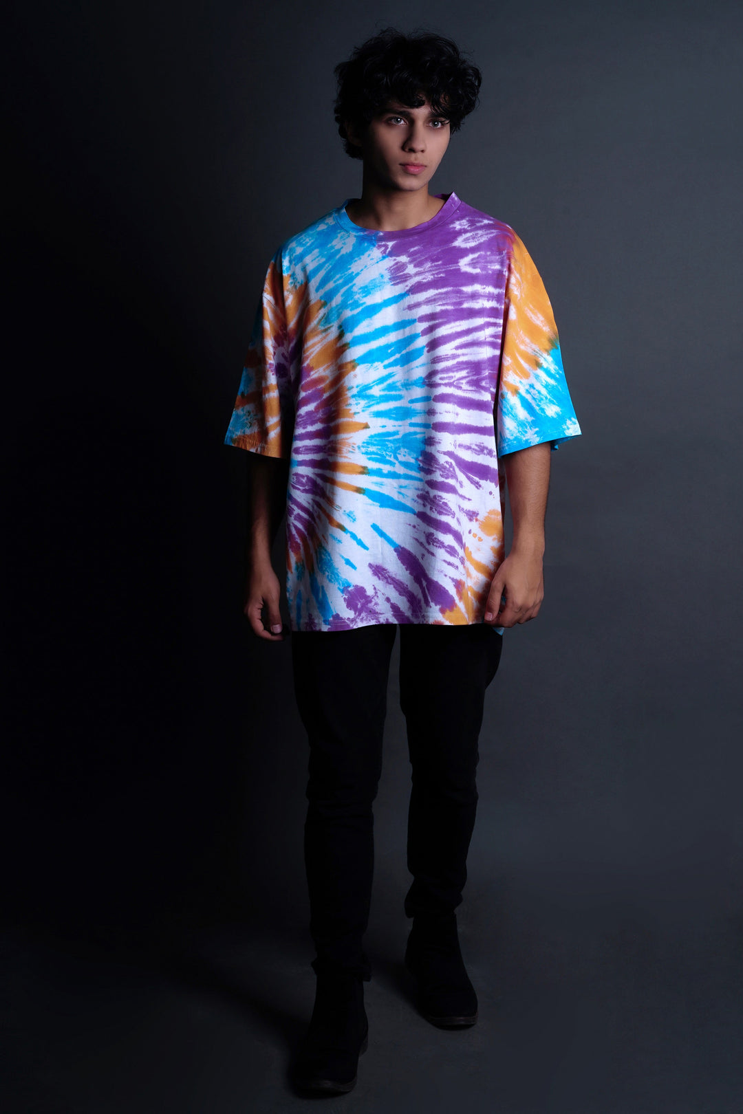 Tie Dye Over Size Tee - RDKLU TIE & DYE OVER SIZE TEE#5