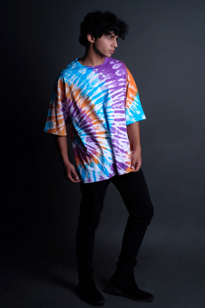 Tie Dye Over Size Tee - RDKLU TIE & DYE OVER SIZE TEE#5