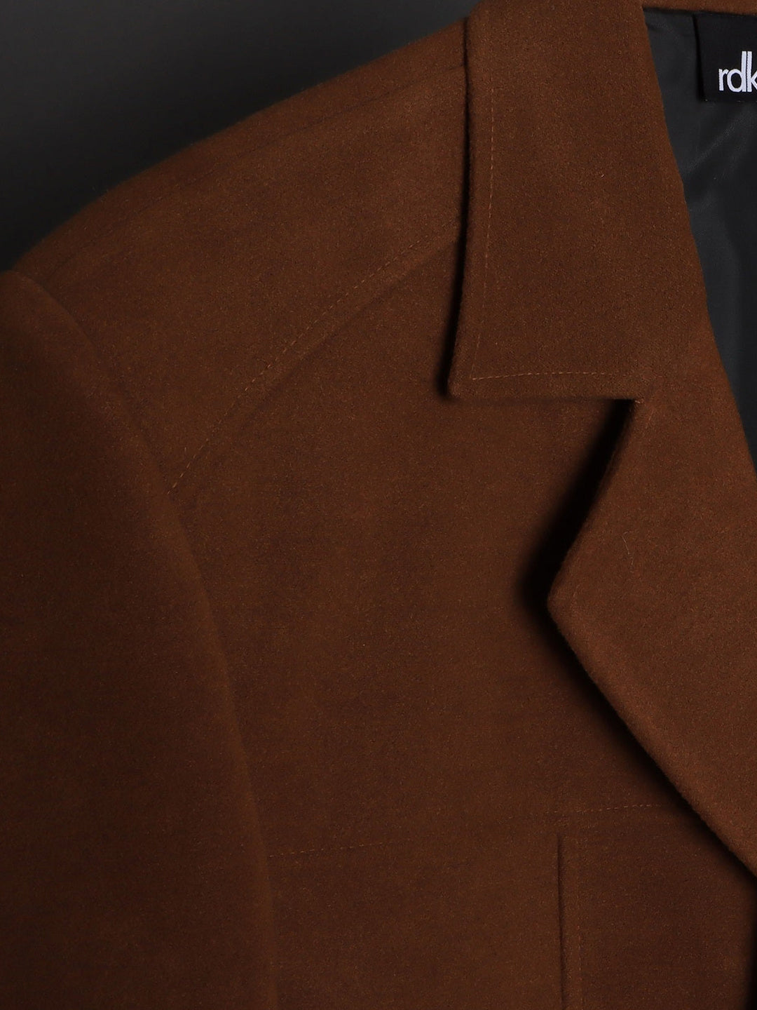 RDKLU-Woolen Tint Pea Coat#3