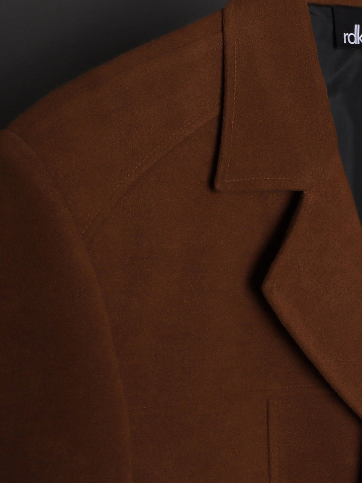 RDKLU-Woolen Tint Pea Coat#3