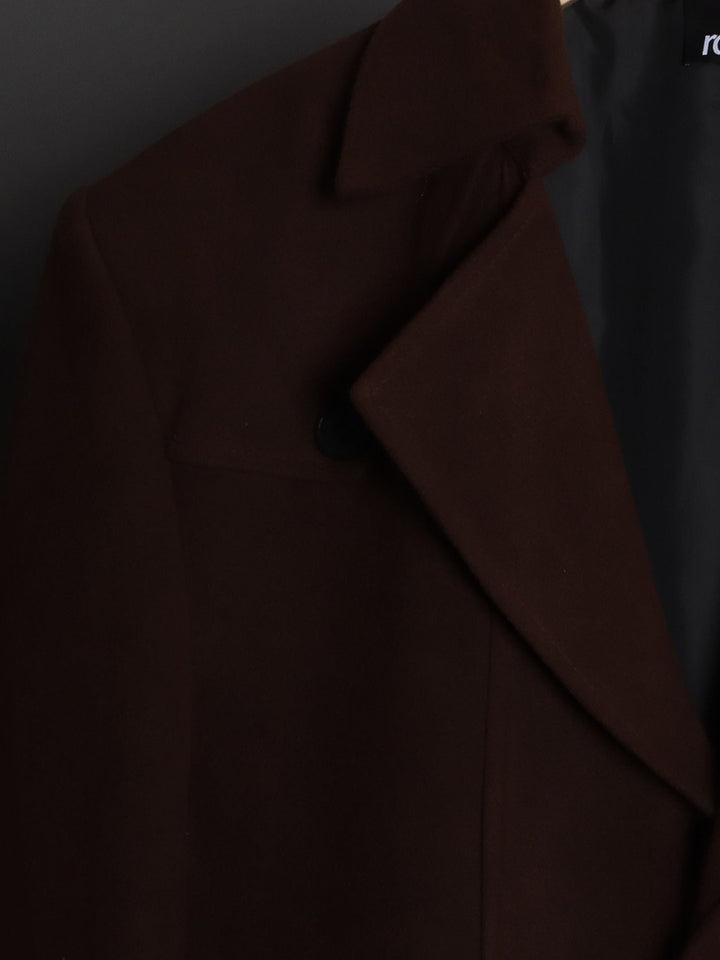 RDKLU-Woolen Tint Pea Coat#1