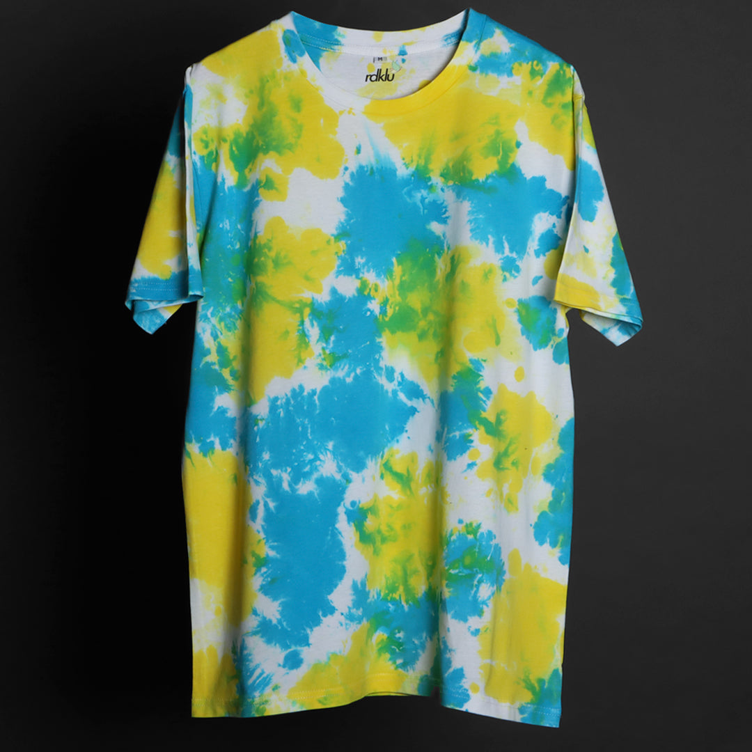 Men Tie And Dyed - RDKLU - Hand Tie & Dye Tee#22