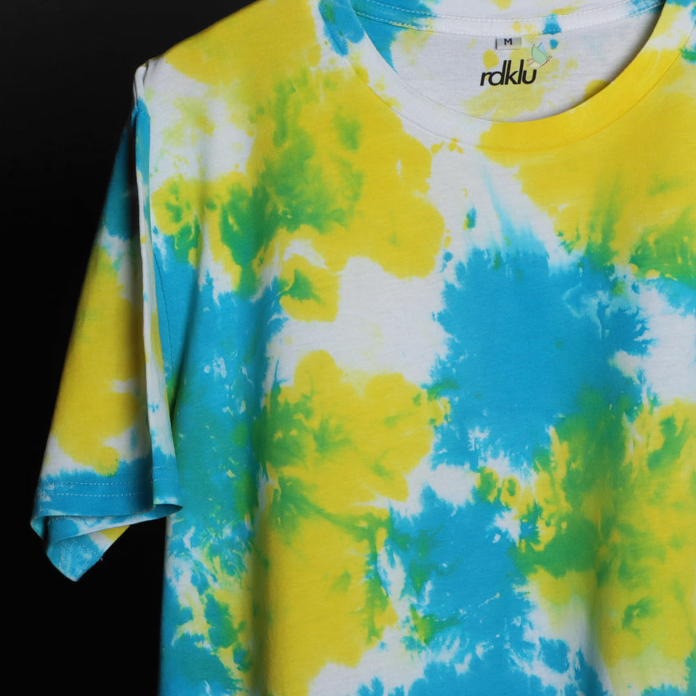 Men Tie And Dyed - RDKLU - Hand Tie & Dye Tee#22