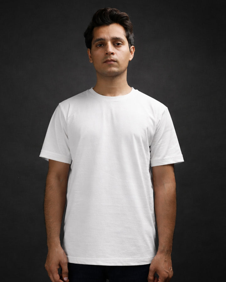 White - Basic Tee #6
