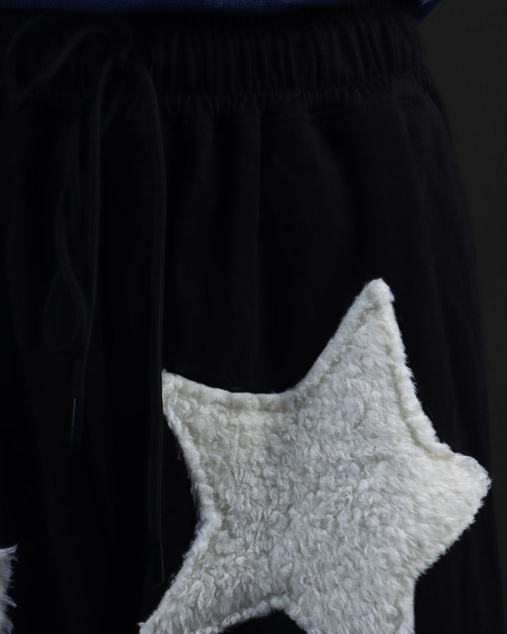 IKON * Black WIDE LEG JOGGER # 56