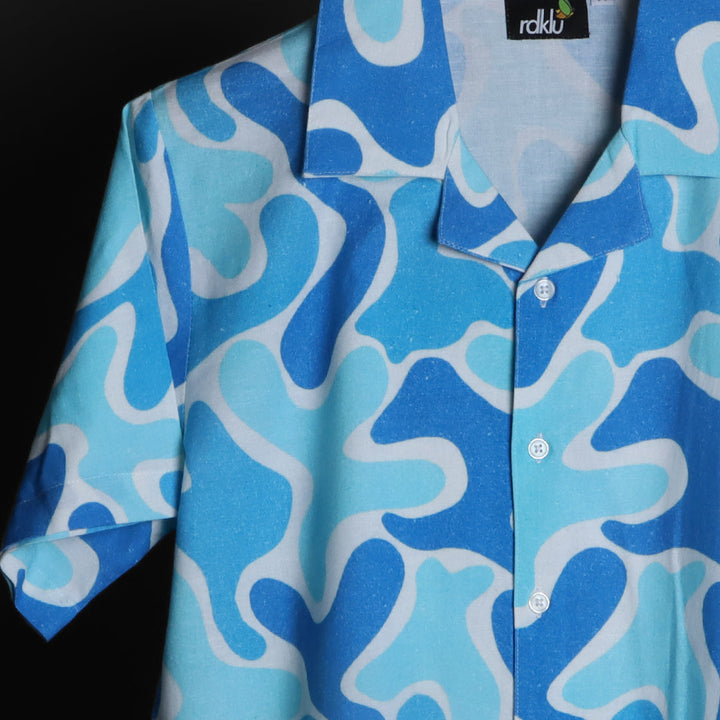 Prints - RDKLU-Cuban Shirt For Men#585