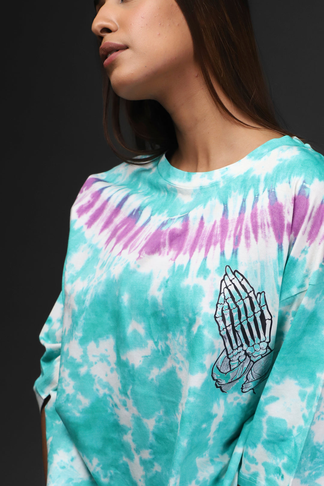 Over Size Tee - Women's Tie Dye Over Size Tee#38