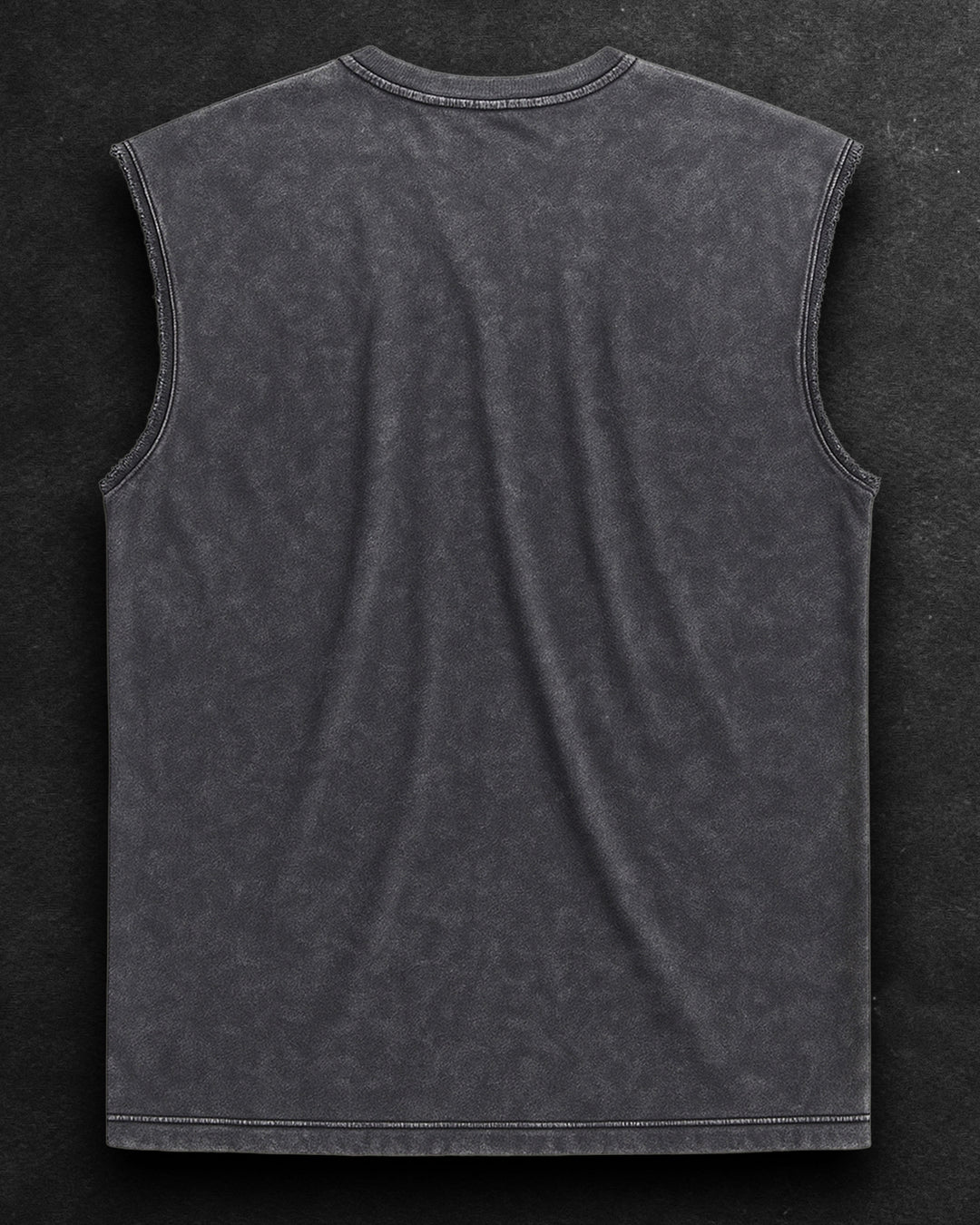 WASHED OUT BASIC * Sleeveless Vest#7