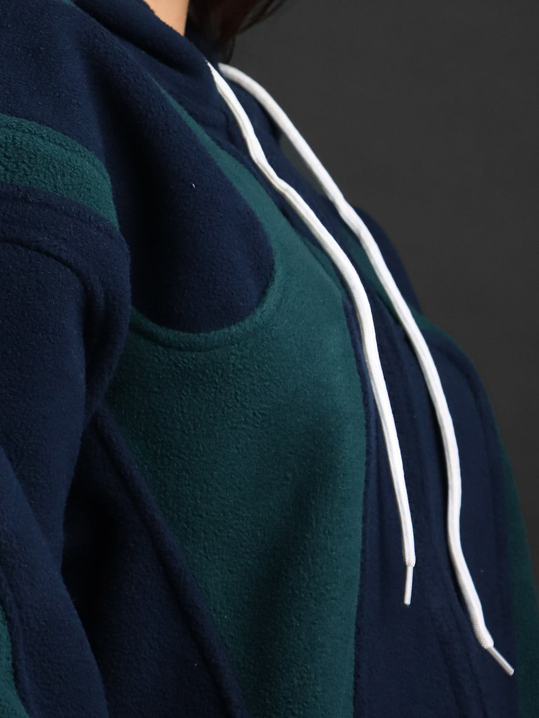 Dualflow Panel Fur Unisex OVER SIZE Hoodie#2