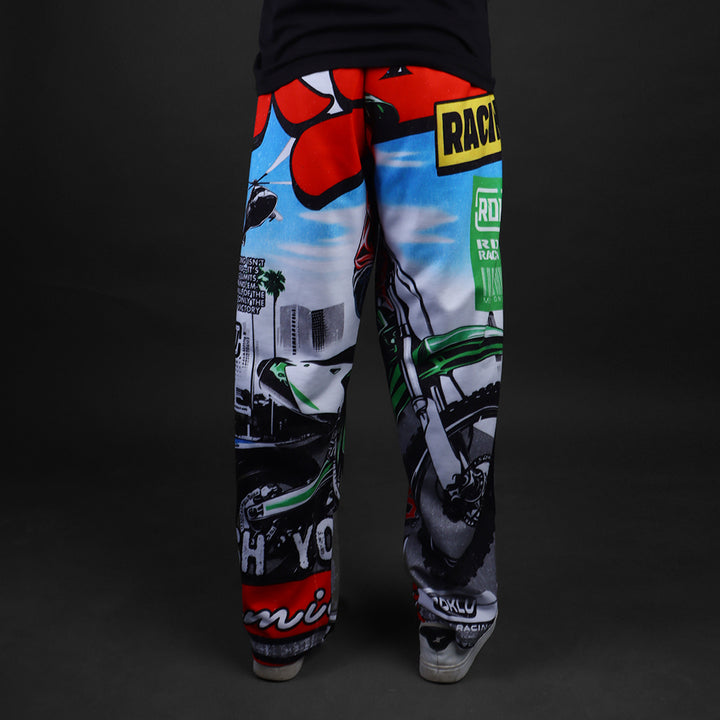SUPERCROSS * Printed Wide Leg Pant #18