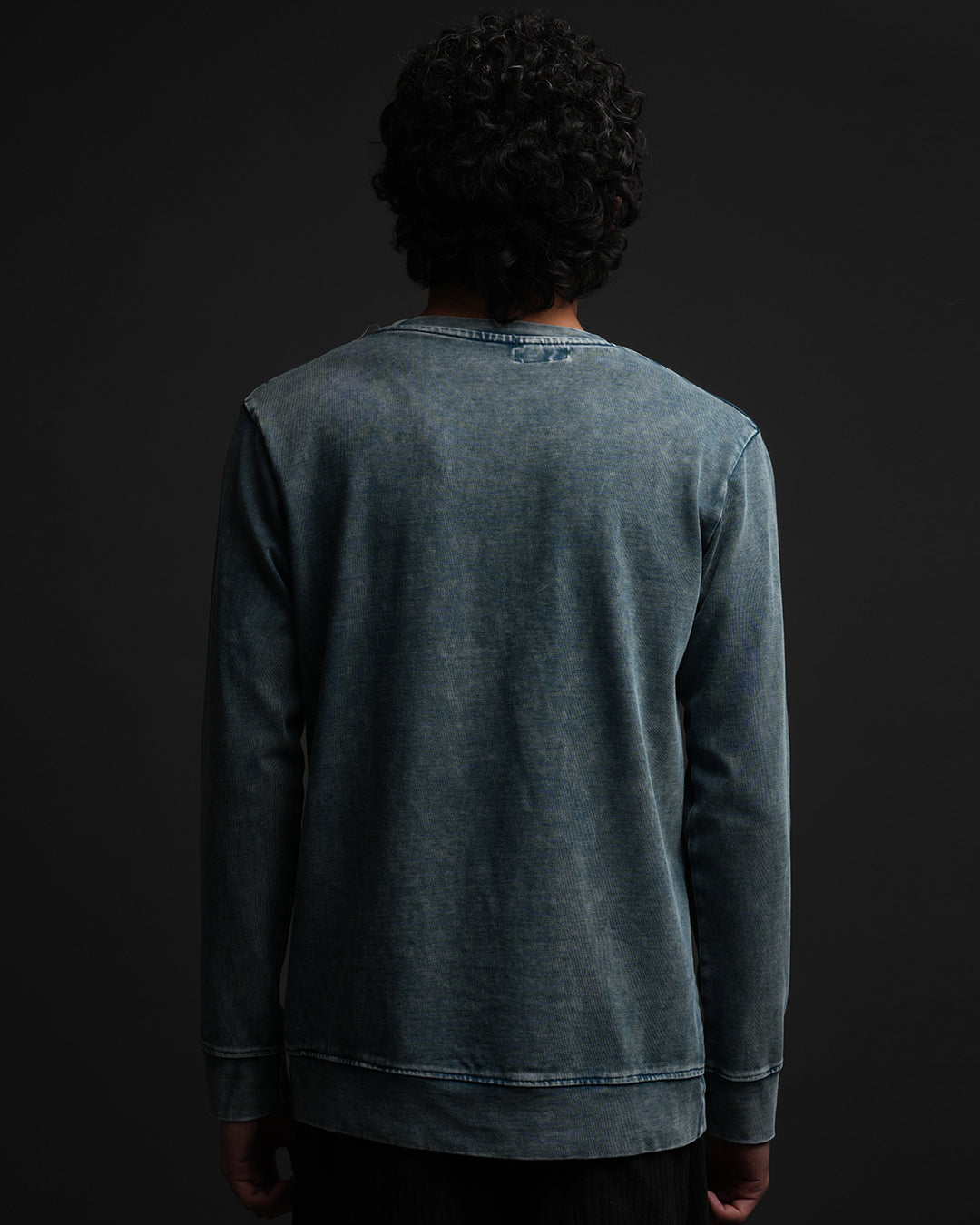 Acid Wash Long Sleeve Tee #31