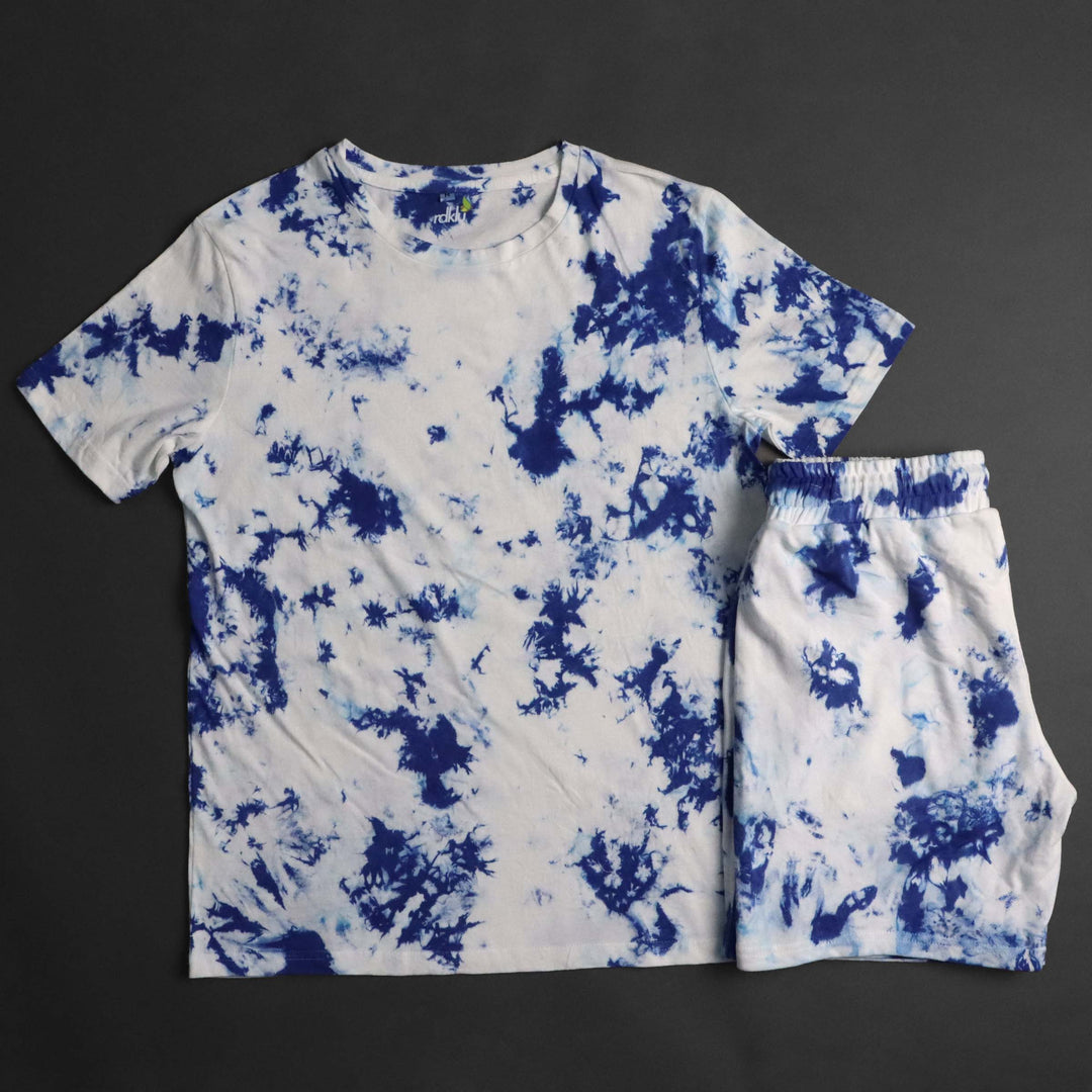 Men's Tie & Dye Co-Ord Tee & Shorts Set#29