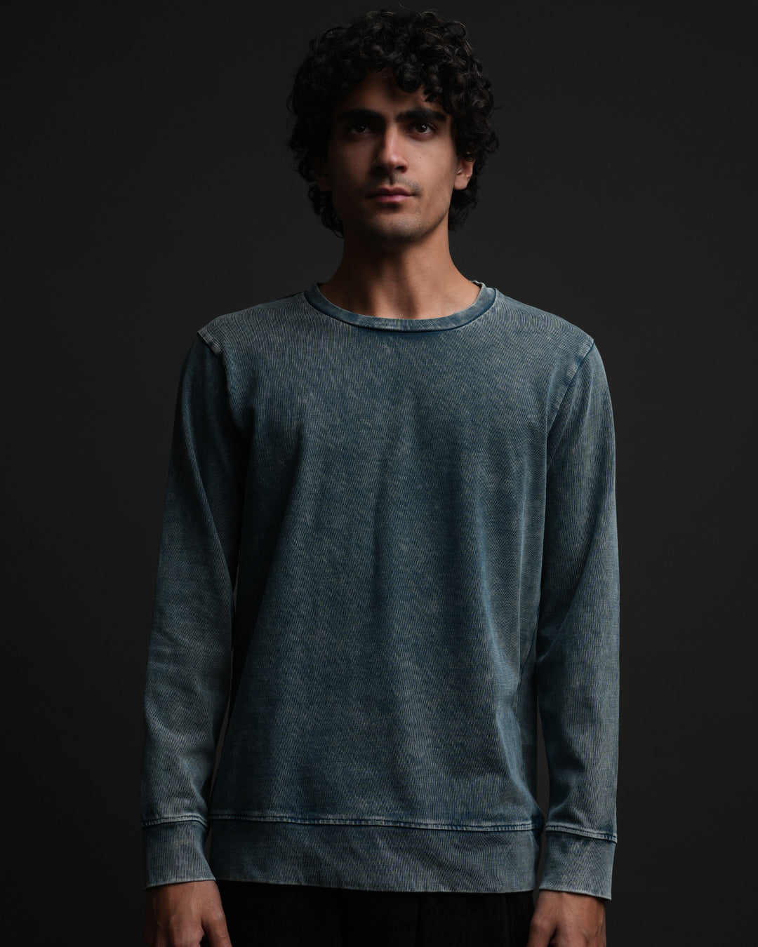 Acid Wash Long Sleeve Tee #31