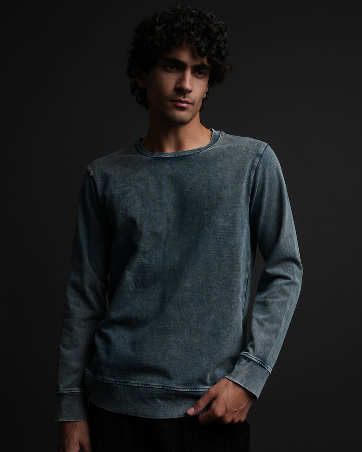 Acid Wash Long Sleeve Tee #31