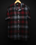 Rosso Nero * Essential Shirt For Men #38