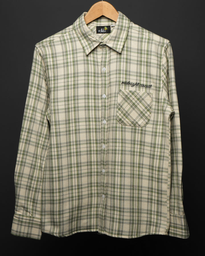 Midnight energy Embroidered Shirt  #195