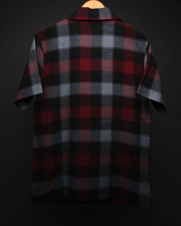 Rosso Nero * Essential Shirt For Men #38