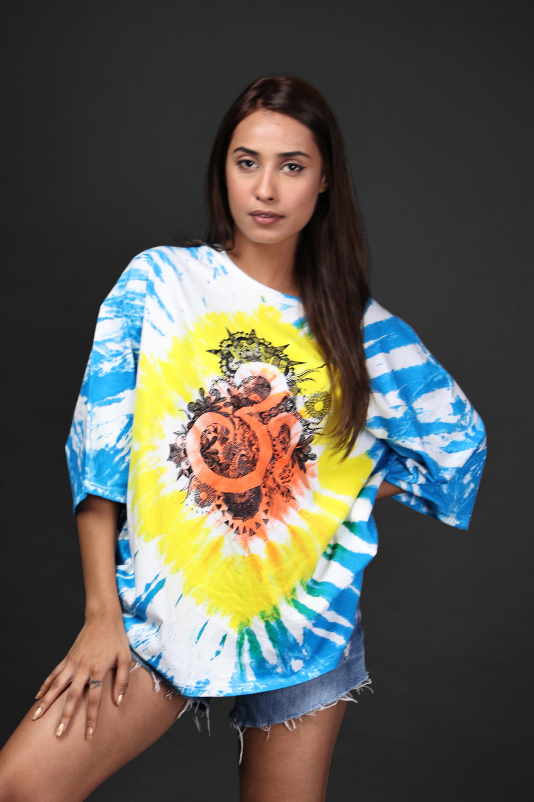 Over Size Tee - Om-Women's Over Size Tee#25