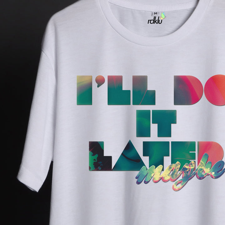 Cotton Printed Tees - Later ! - RDKL Cotton TEE#27