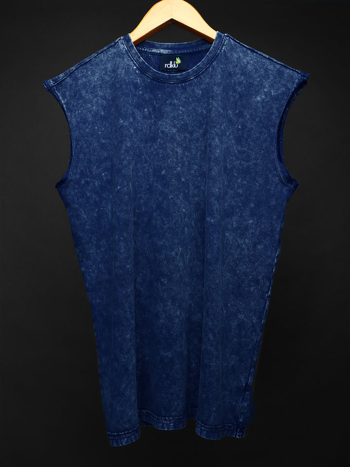 WASHED OUT BASIC * Sleeveless Vest#9
