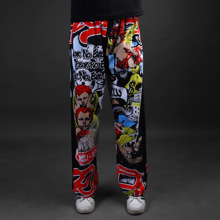 SANCTUM * Printed Wide Leg Pant #19