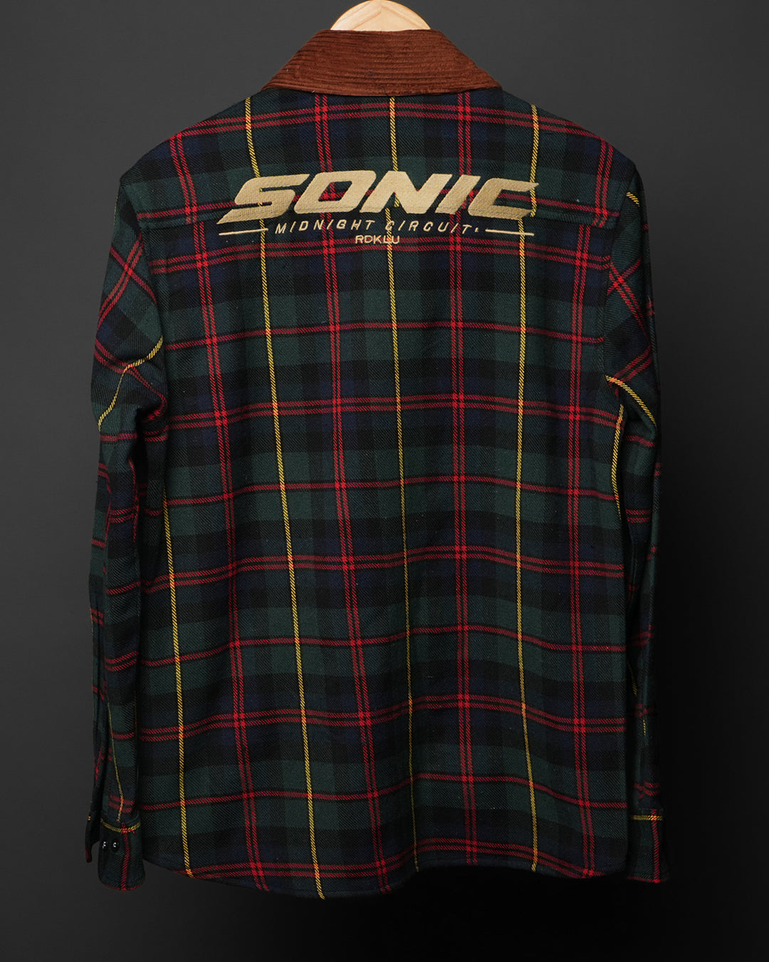 Midnight energy Embroidered Shirt  #196