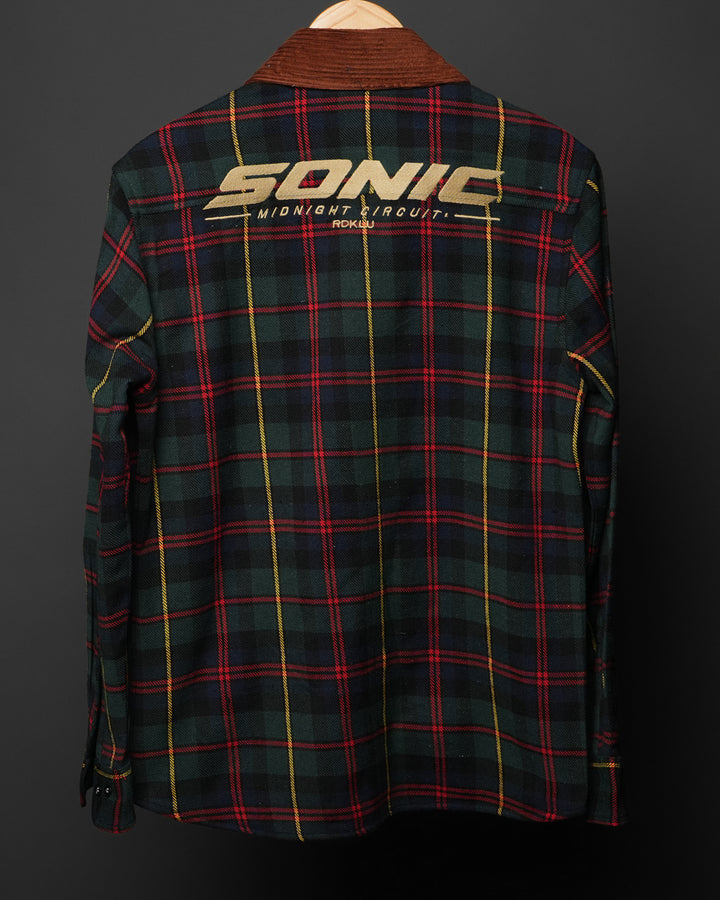 Midnight energy Embroidered Shirt  #196