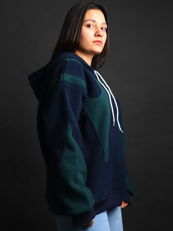 Dualflow Panel Fur Unisex OVER SIZE Hoodie#2