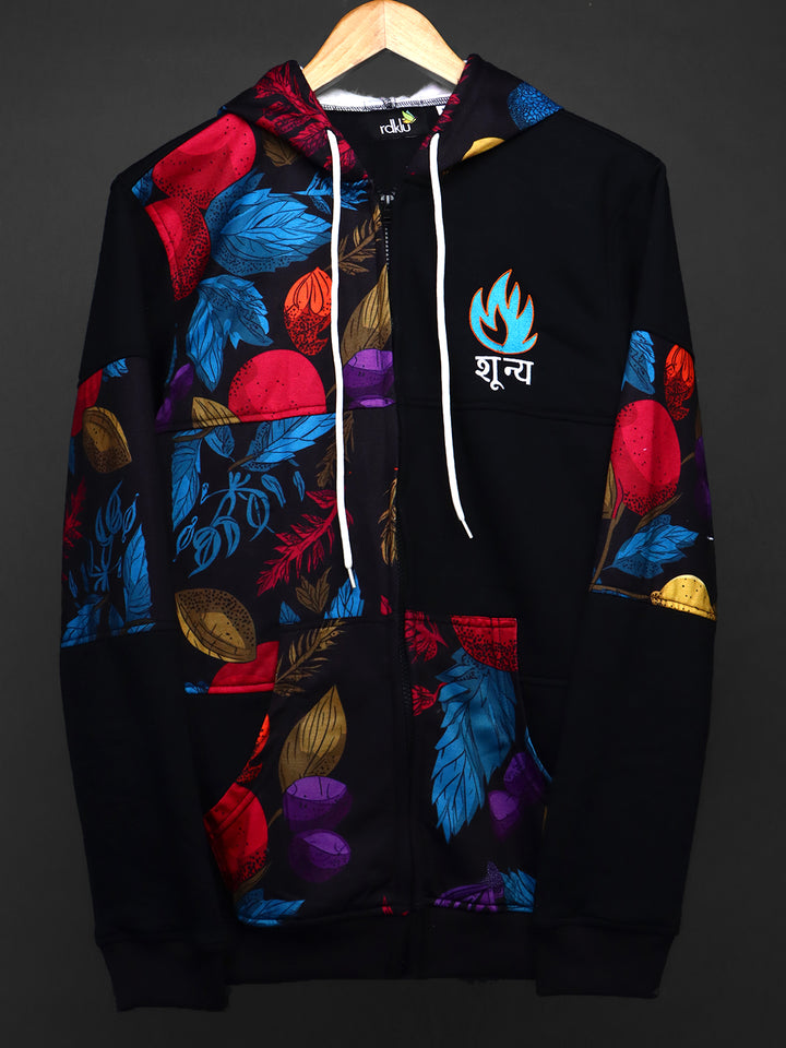 Tejas* Printed Embroidered Hoodie #23