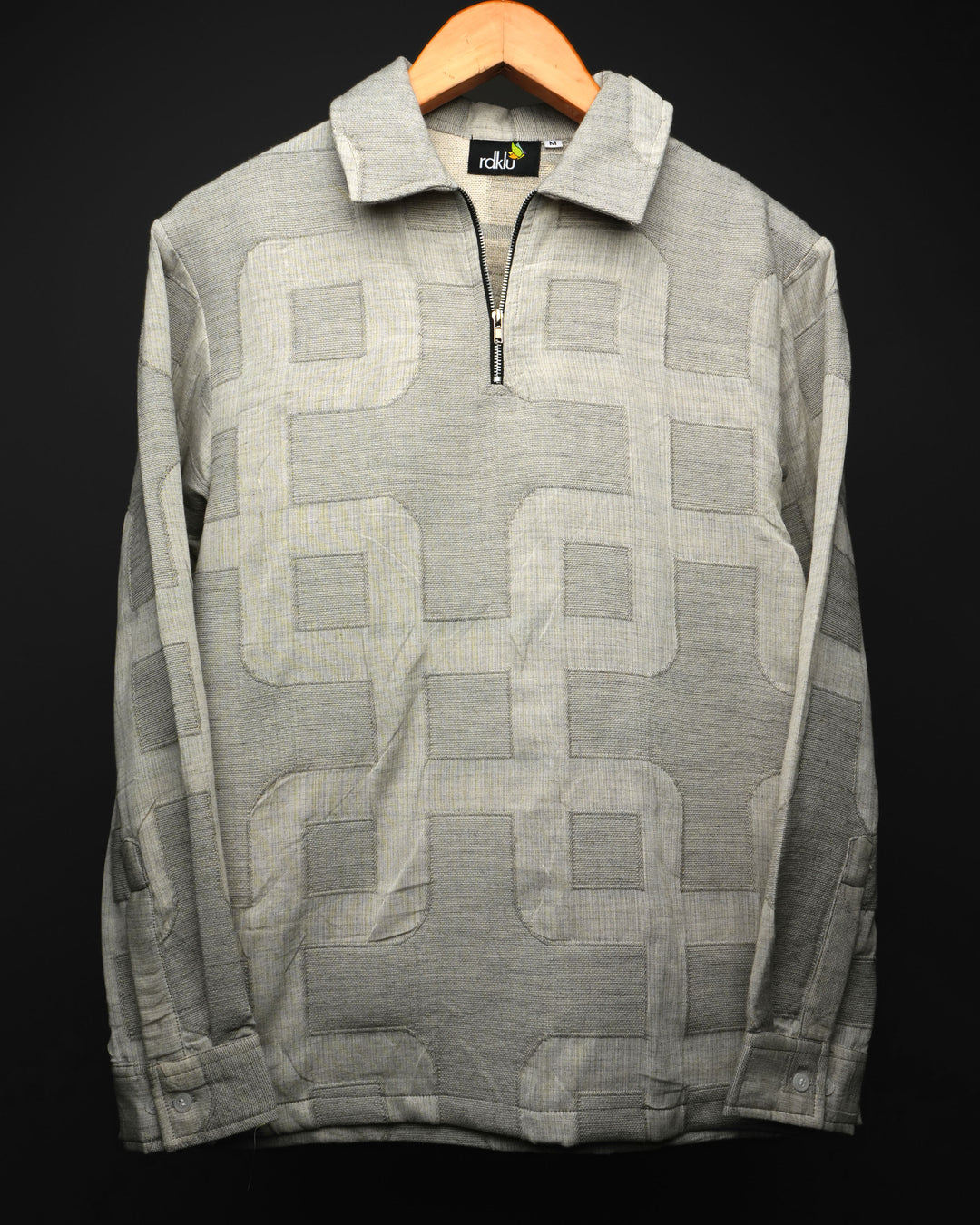 Forma * Jacquard Zipper Shirt #174