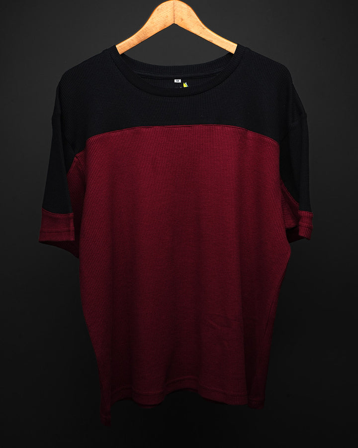 WAFFLE KNIT TEE#1