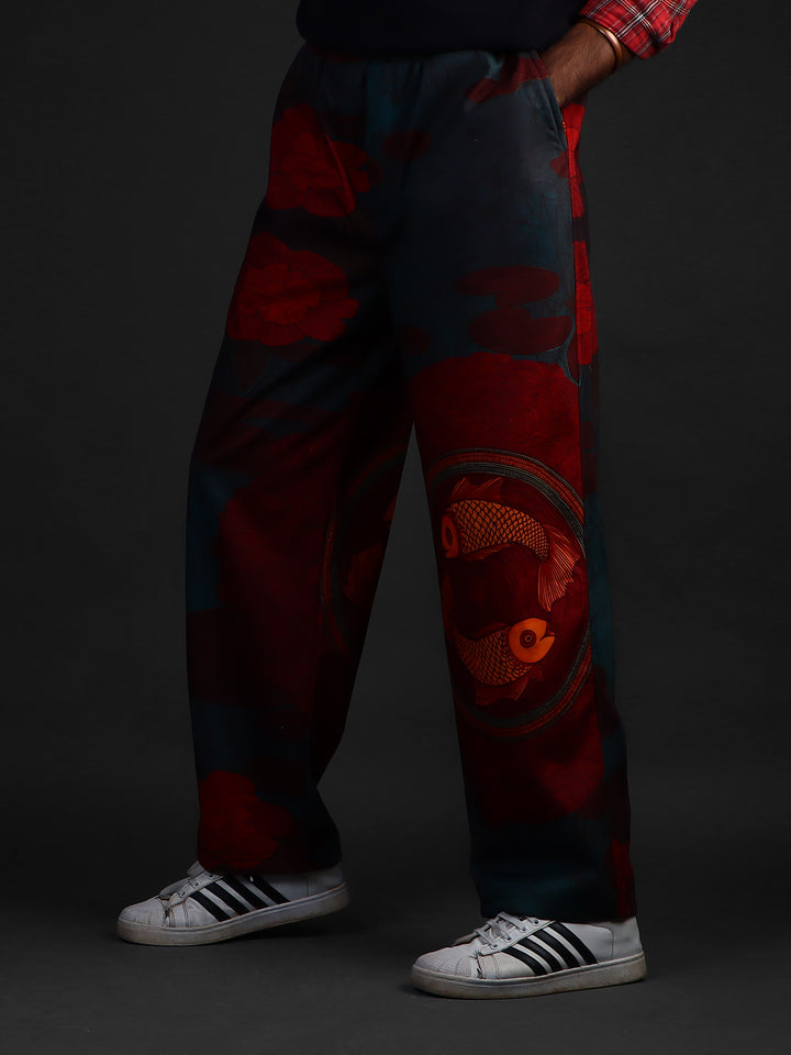 Printed Wide Leg Pant #44