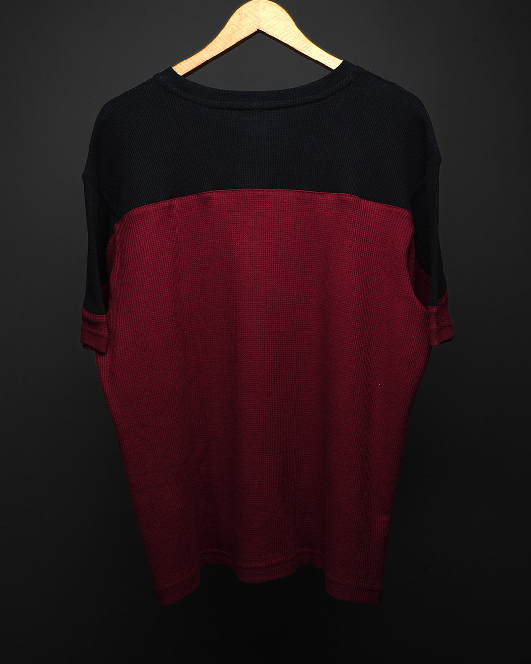 WAFFLE KNIT TEE#1