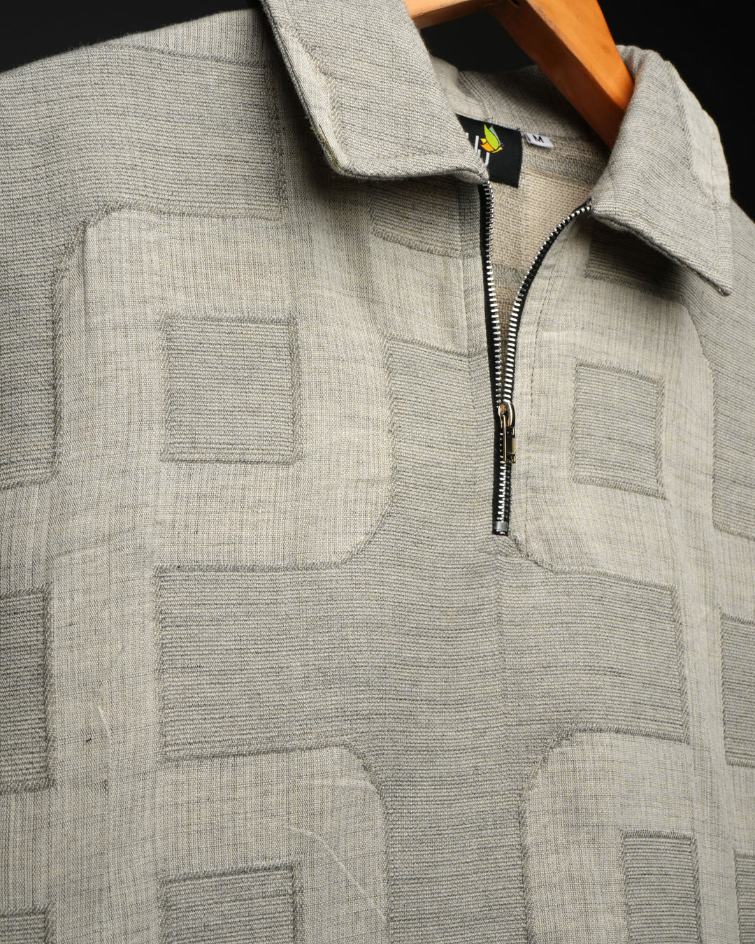 Forma * Jacquard Zipper Shirt #174