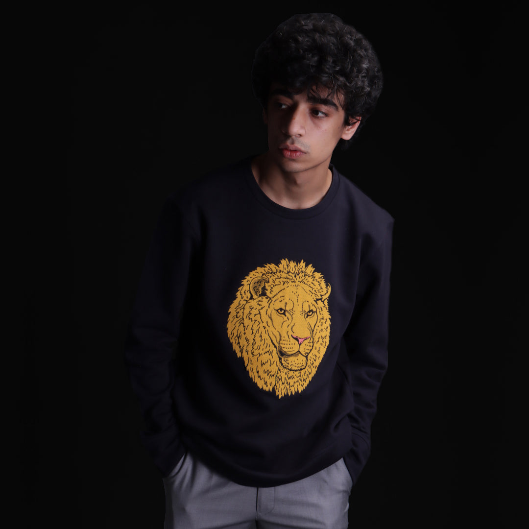 COTTON Embroidered SWEATSHIRT#43