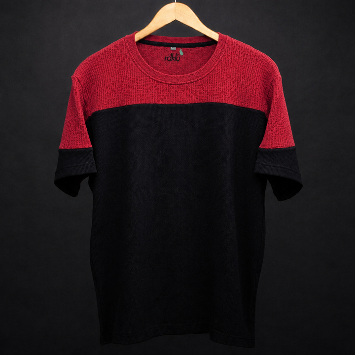 WAFFLE KNIT TEE#6