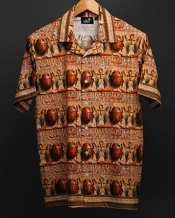 KHEPRI - Cuban Collar Shirt #181