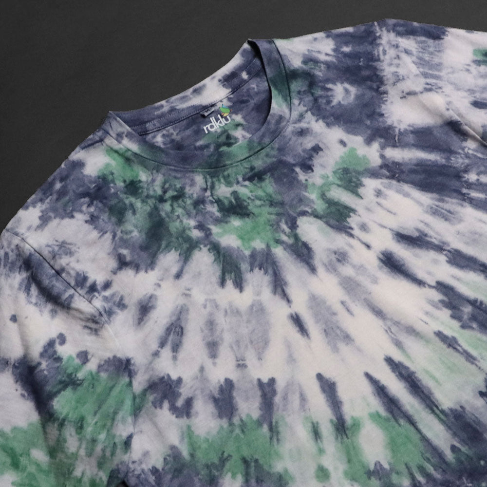 Men Tie And Dyed - Men's  Tie & Dye Co-Ord Tee Jogger Set#3