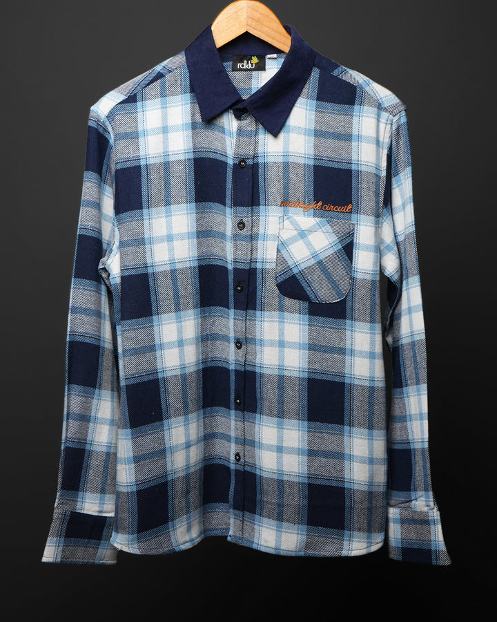 Midnight energy Embroidered Shirt  #197