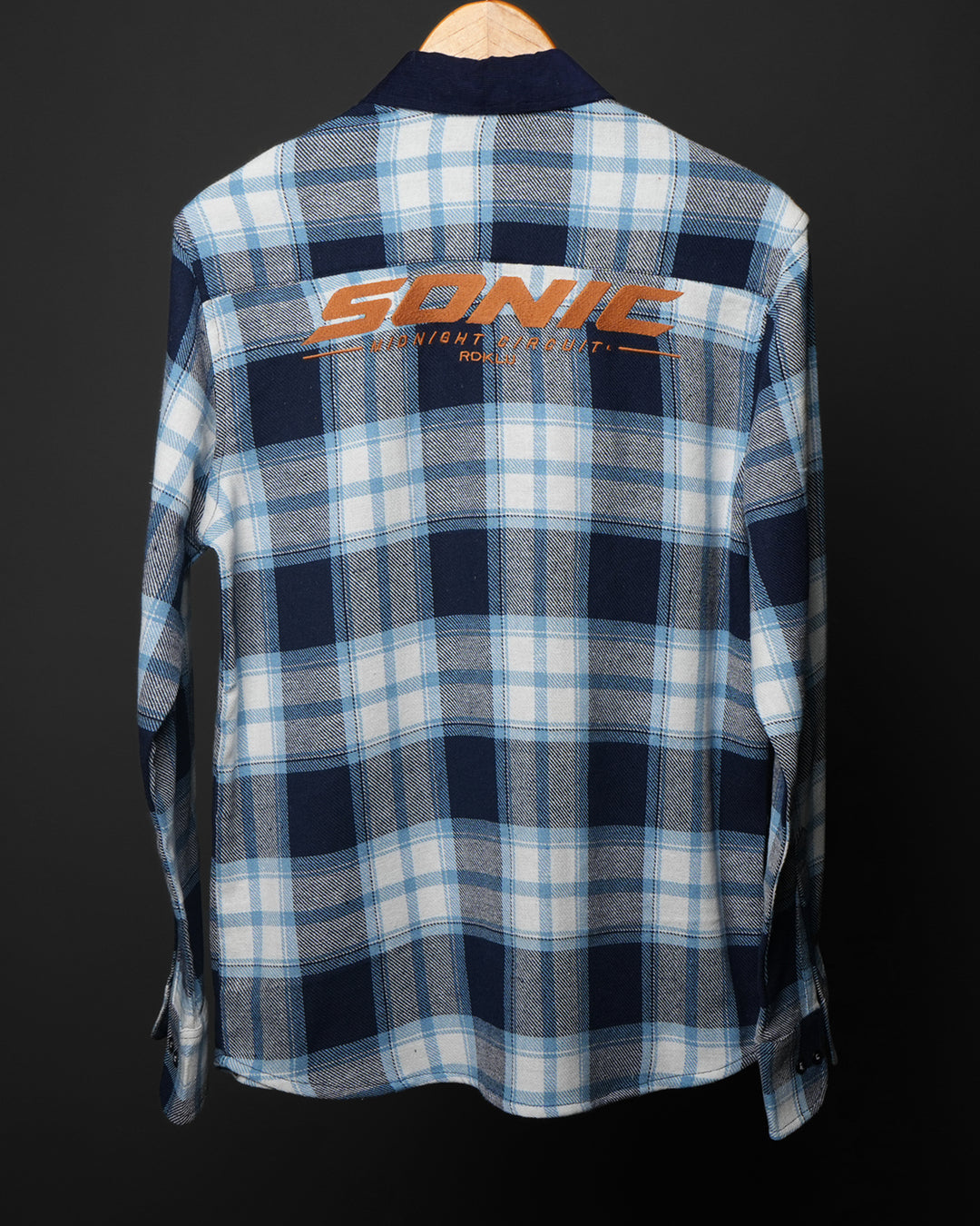 Midnight energy Embroidered Shirt  #197