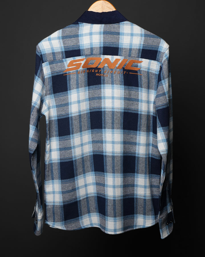 Midnight energy Embroidered Shirt  #197