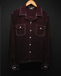 Bordeaux * Shirt Contrast-Stitch  #172