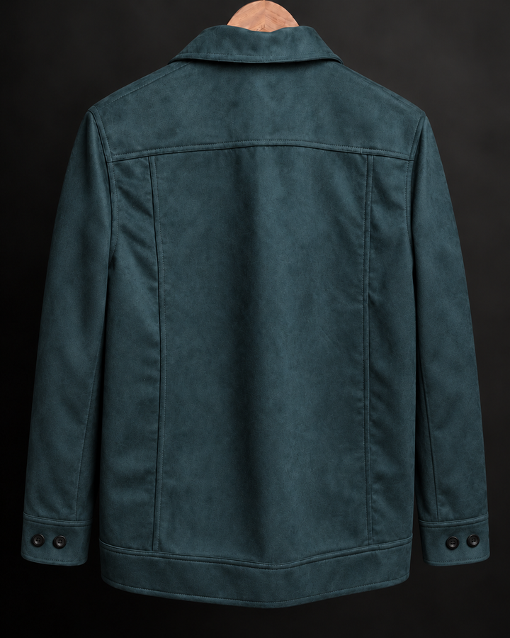 Teal Ridge Trucker Jacket #181
