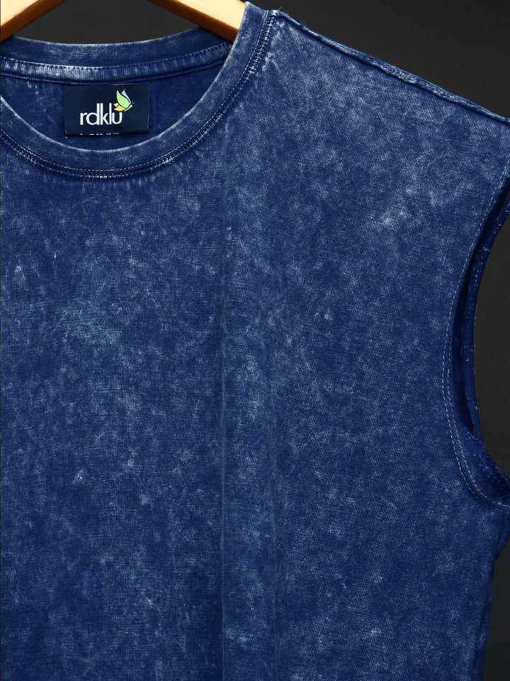 WASHED OUT BASIC * Sleeveless Vest#9