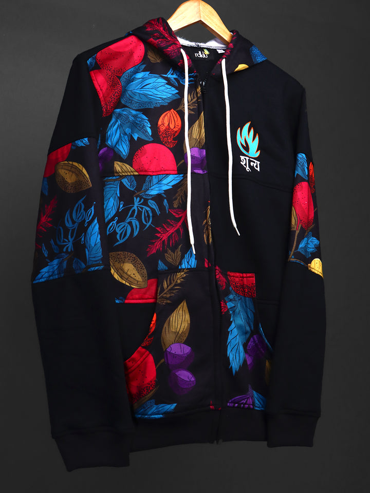 Tejas* Printed Embroidered Hoodie #23