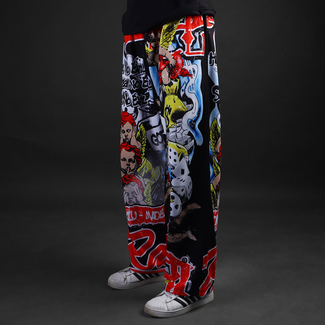 SANCTUM * Printed Wide Leg Pant #19