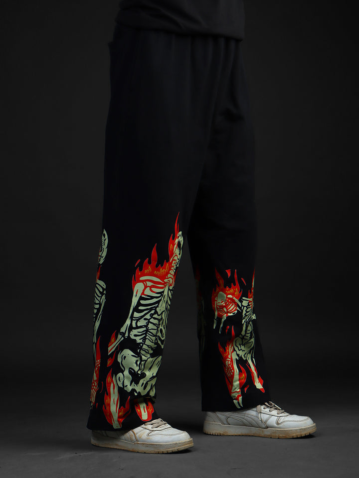 Printed Wide Leg Pant # 40