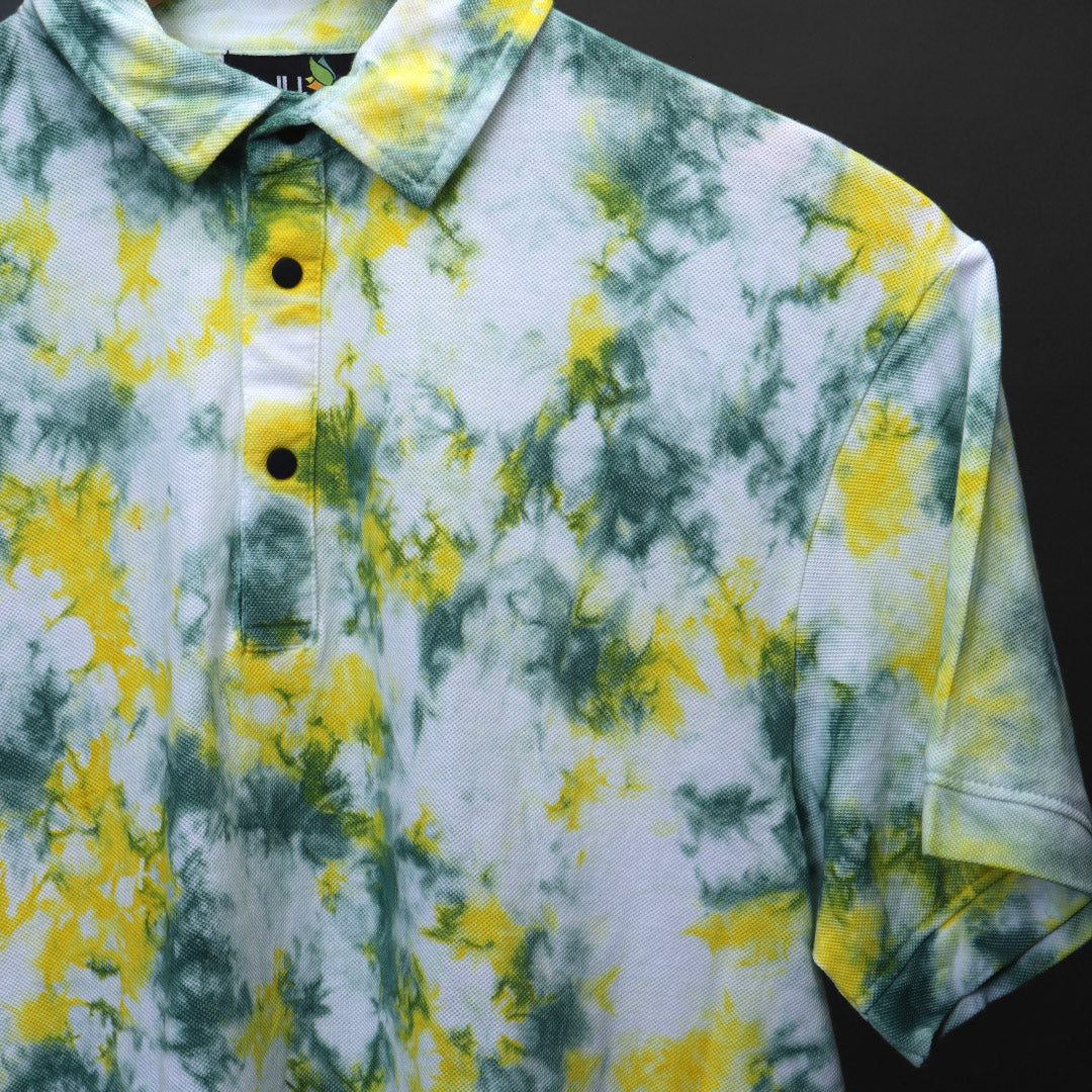 Tie Dye Polo Tee#8