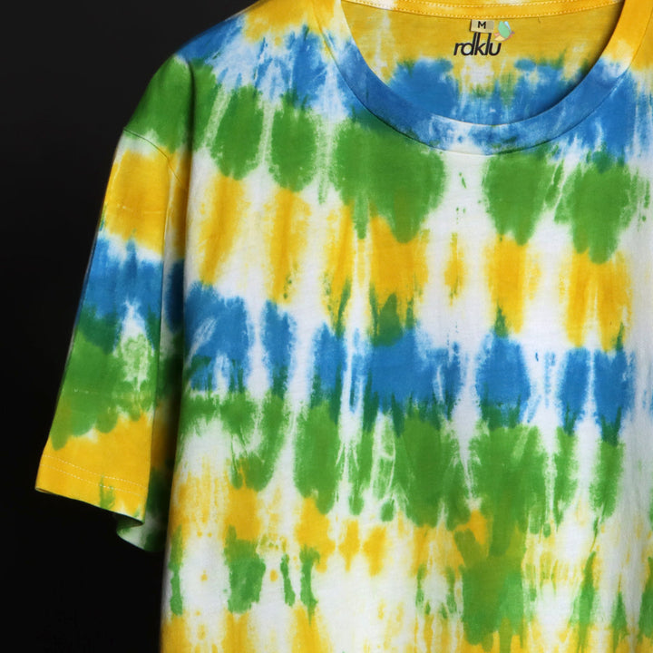 Men Tie And Dyed - RDKLU - Hand Tie & Dye Tee#38