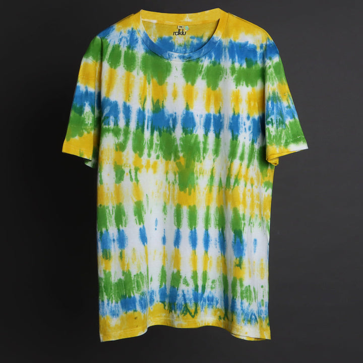 Men Tie And Dyed - RDKLU - Hand Tie & Dye Tee#38